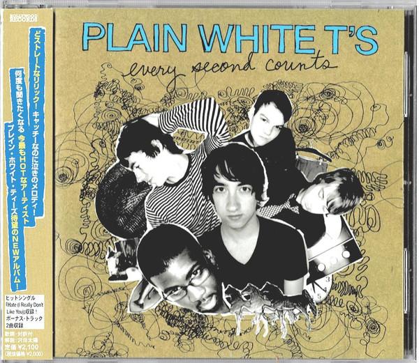 

CD PLAIN WHITE T S - Every Second Counts CTCW53093 Hollywood Recor 2007 Japan ObiRock Used