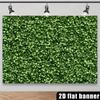2D Artificial Green Foliage Wall Backdrop for Nature Lover and Content Creation