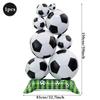 Giant Soccer Trophy Foil Balloons Champion Football Helium Globo Boy Birthday Party Decorations Sports Theme Event Supplies Kids