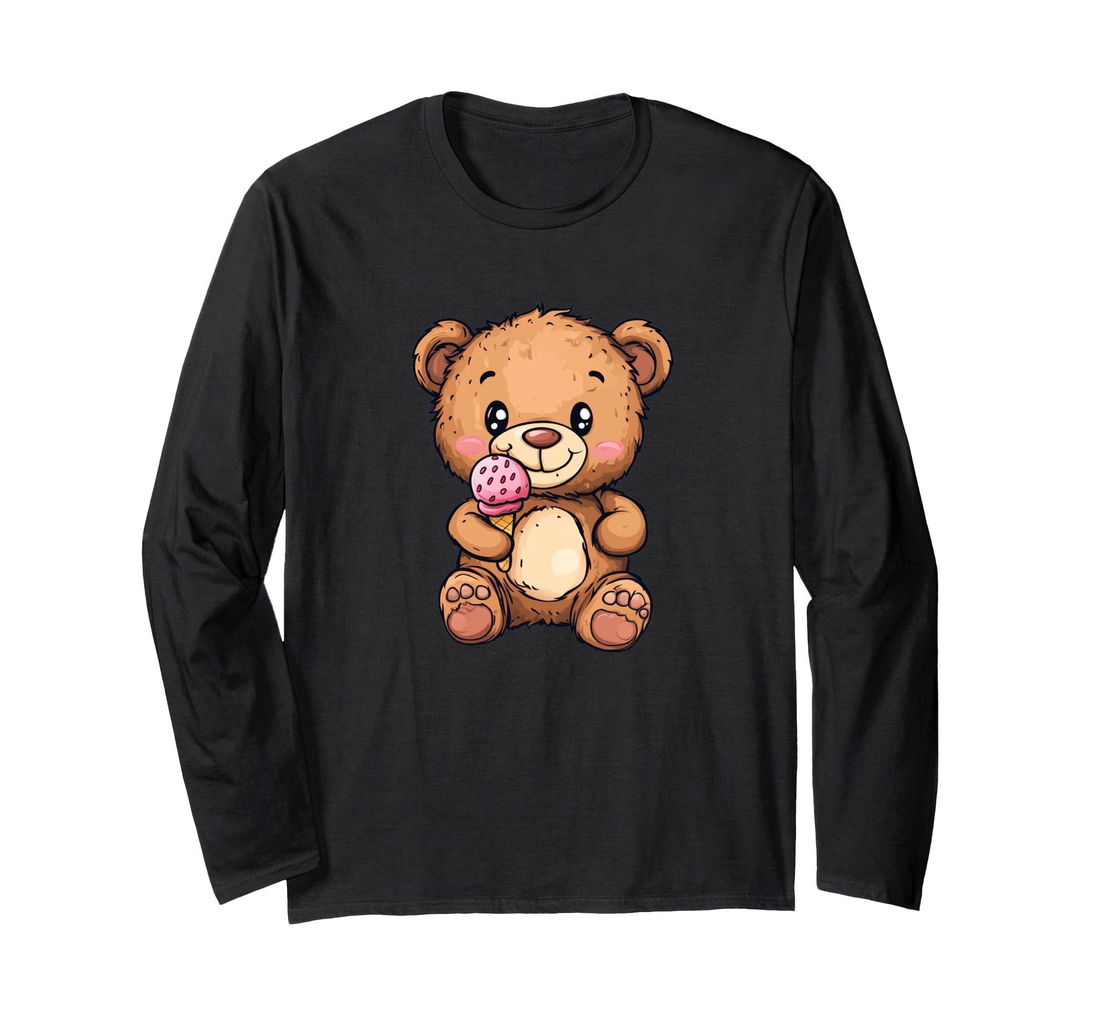 

Have a cool ice cream season with this funny teddy bear costume. Long sleeve T-shirt