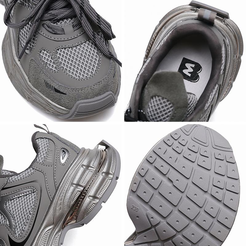 Spring New Dad Shoes Women's Shoes 2025 Sports Shoes Thick Sole Height Increase Casual Non-slip Soft Sole Versatile Shoes Children