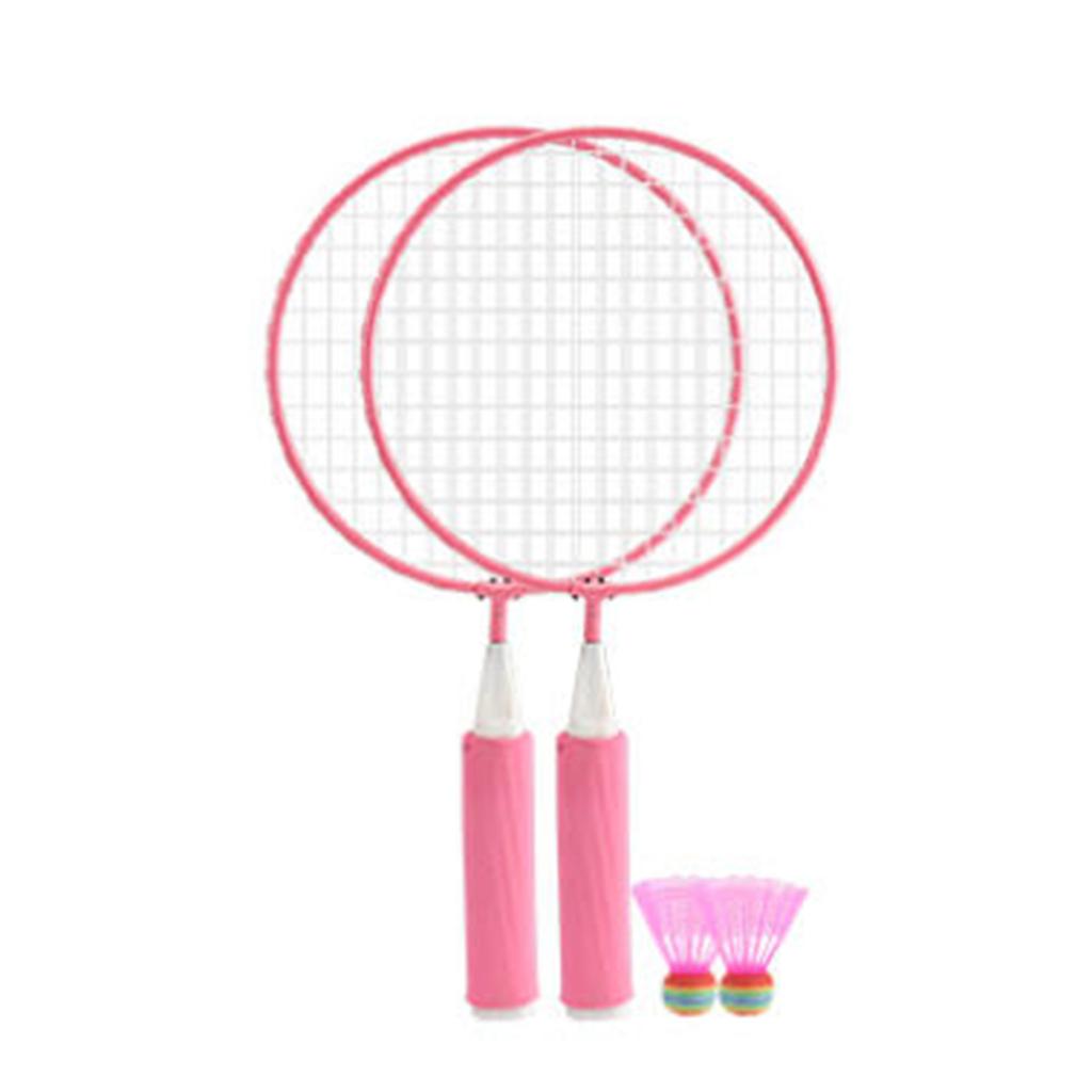Children Badminton Racket Set Outdoor Sports Leisure Toys Lightweight Portable Badminton Parent-child Interactive Game Toys