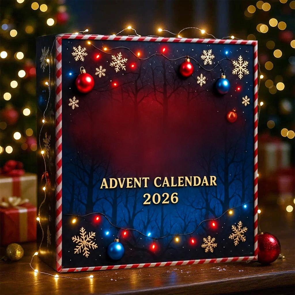 Countdown with Pcs 2D Flat Acrylic Hanging Pendants, Surprise Collectible Gift Set