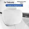 Tesla Car Headrest and Neck Support Pillow for Model 3/Y/S/X - Lumbar Support Cushion for Car Seats