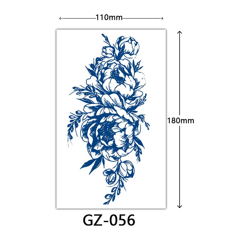 Herbal Juice Tattoo Stickers, Semi-Permanent Tattoo Stickers, Sweatproof, Lasting Tattoo Stickers