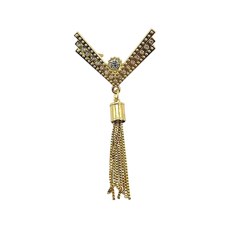 Diy Exquisite Metal Buckle Clasp Bag Purse Hat Decor With Tassel Hardware Leather Craft Woven Bag Accessories Bag Pendant