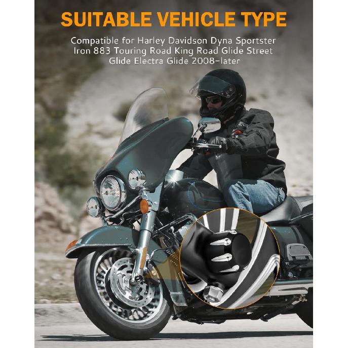 PBYMT Black Front Axle Nut Cover Cap CNC Aluminum Compatible For Harley Davidson Touring Road King Street Glide Electra Glide Softail Sportster Iron