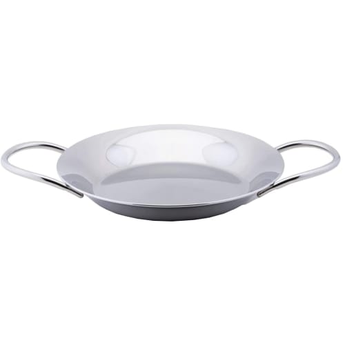 Miyazaki Seisakusho Objet Paella Pan, 21cm, Made in Japan, 5-Year Warranty, Induction Compatible, Lightweight, OJ-68