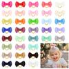 10/20PCS Adorable Ribbed Ribbon Bow Hair Accessories - Hair Tie & Ponytail Headband for Pets & Kids,Cute Hair Ornament