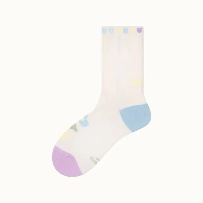 S03_Flower Shower SOCKS_ivory