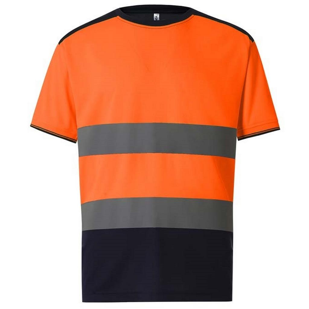 Yoko Unisex Adult Two Tone Hi-Vis T-Shirt