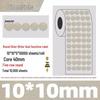 Silver Thermal Adhesive Printable Food Label