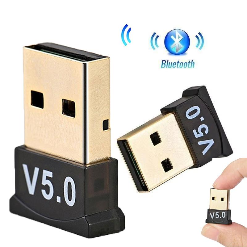 USB Bluetooth 5.0 Adapter Receiver Dongle High Speed Transmitter Mini Wireless Bluetooth Music Audio For Speaker Laptop Computer