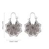Hollow Flower Earrings for Ladies, Vintage Bohemian Carved Court Earrings