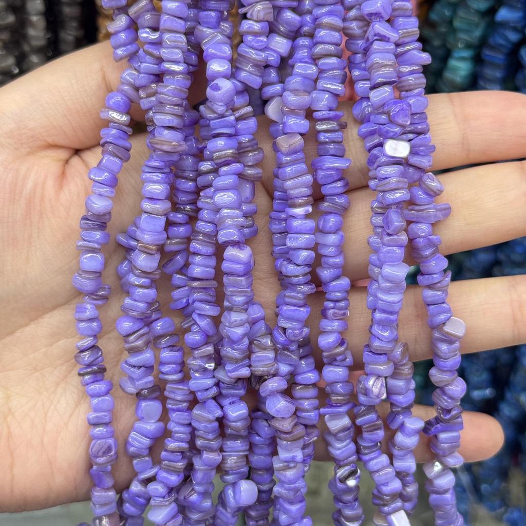 5mm Freshwater Shell Cube Beads for DIY Jewelry: String, Bracelet, Necklace Accessories