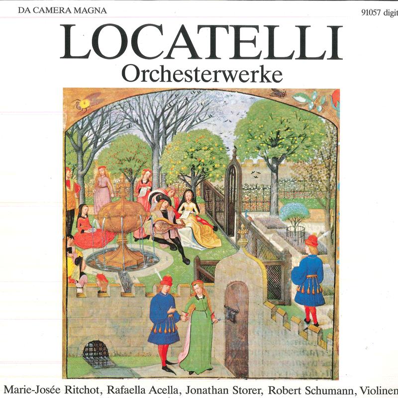 

LP Record HEIDELBERGER KAMMERORCHESTER, MARIE - Locatelli Orchesterwerke SM91057 DA CAMERA MAGNA 1987 Germany Classical Used