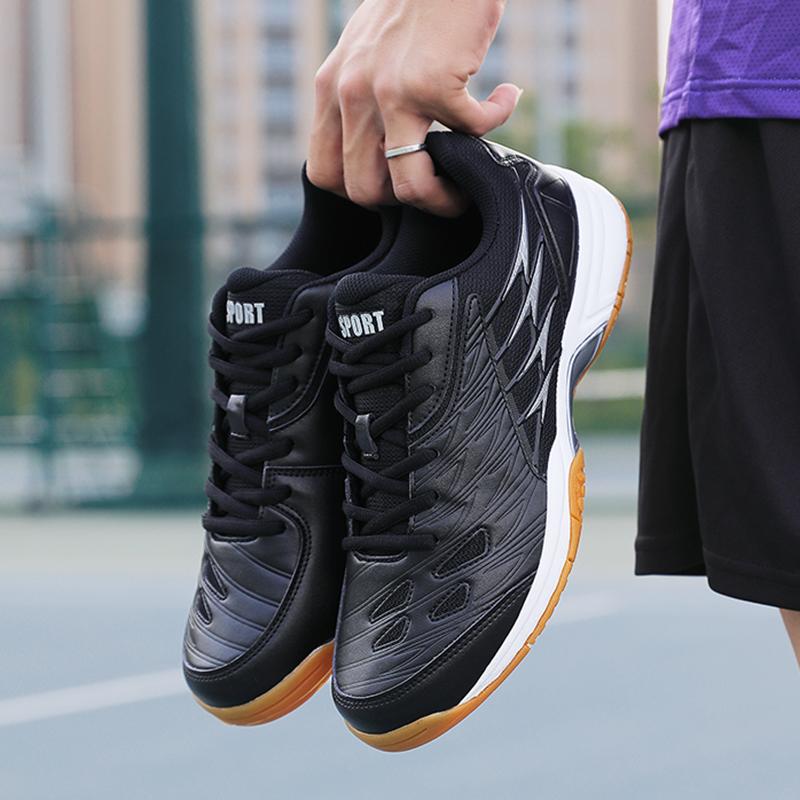 Badminton Shoes Breathable Men's/Women's Tendon-soled Non-slip Training Shoes Couples' Sports Shoes Men's Table Tennis Shoes