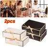 2Pcs Paper Gift Boxes with Lids Bridesmaid Box Elegant Proposal Gift Box  for Wedding Birthday Party