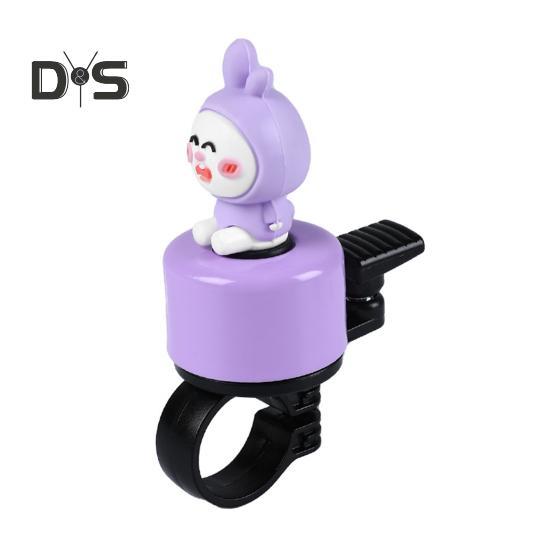 Mini Cartoon Animal Bike Bell Loud Sound Lightweight Universal MTB Road Mountain Folding Bicycle Handlebar Alarm Bell Scooter Bike Accessories