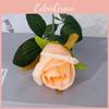 Rose Exquisite Artificial Bouquet Silk Flower For Wedding Home Office Decor