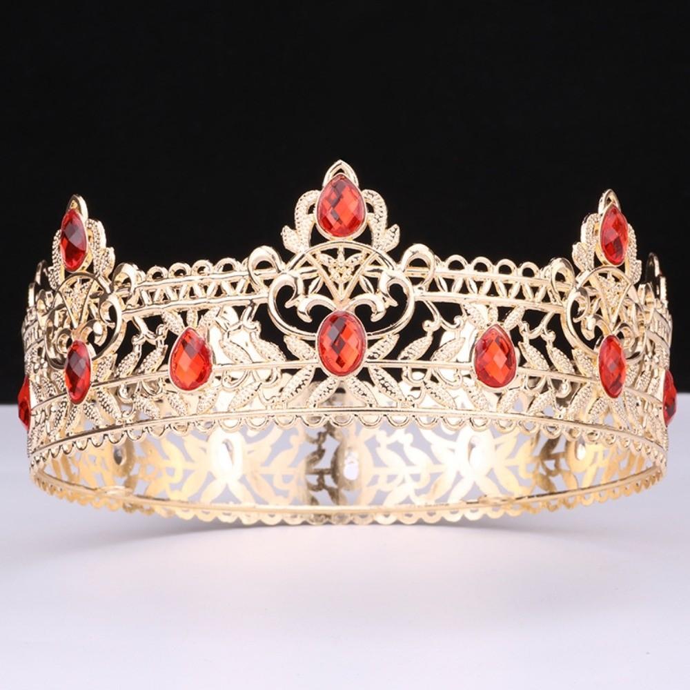 Rhinestone Baroque Pageant Crowns Cake Decorations Queen Princess Tiara  Birthday Party
