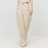 [Same As In the Mall] Fashionable Workwear Style High Waist Hanging Wide Leg Pants Spring and Autumn Style Simple Basic Linen Casual Pants