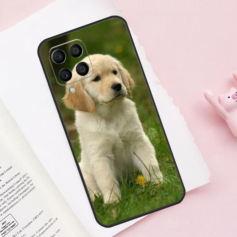 Golden Retriever Dog For Samsung Galaxy M23 M33 M53 M13 M11 M51 M14 M34 M54 M20 M30s M12 M52 M15 M55 M32 Case