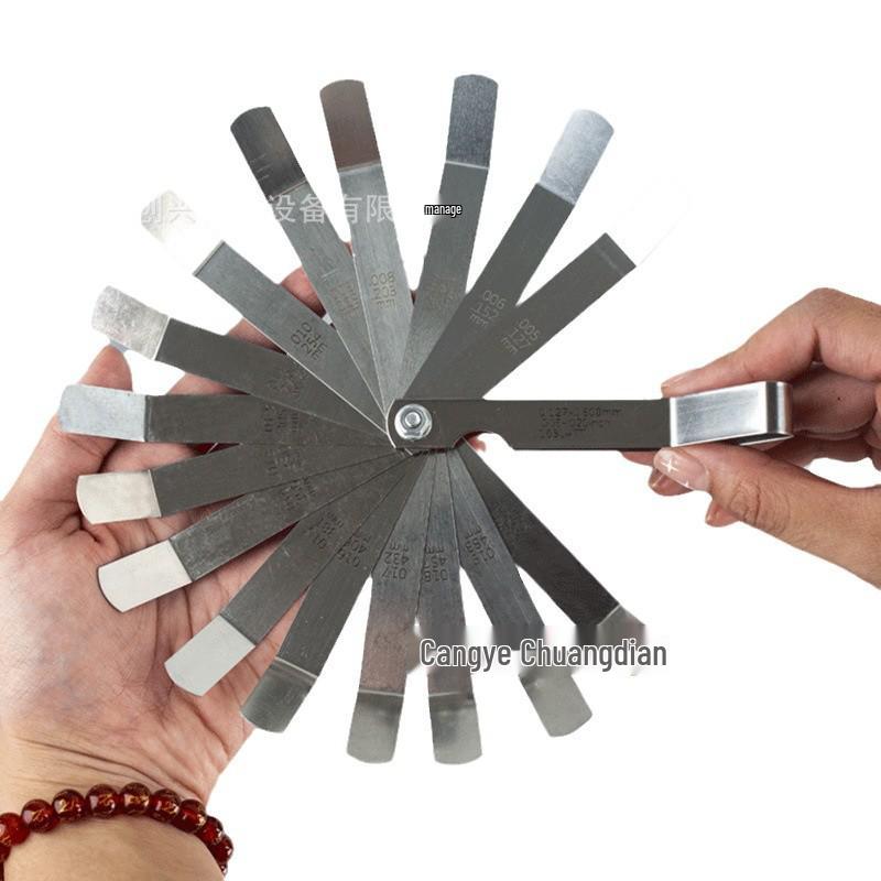 Bent Valve Adjustment Feeler Gauge Set - Various Specifications