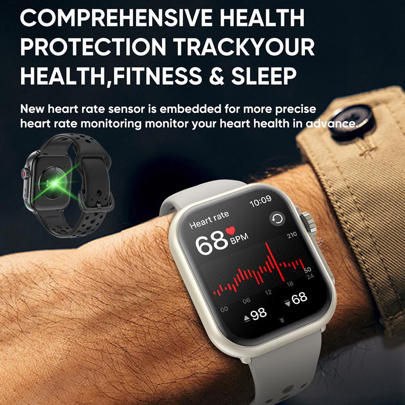 Smart Watch Ultra 2 SE Men Women 1000mAh AMOLED Heart Rate 100+Sport Bluetooth Call GPS Track Waterproof Smart Watch IOS Android