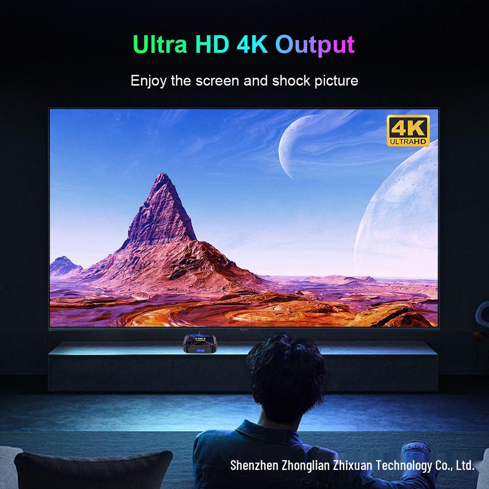 Android 13 HK1 K8S RK3528 Smart TV Box mit Dual-Band WiFi
