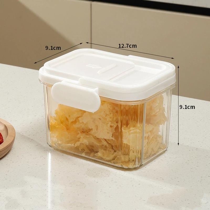 Recipientes de Plástico Herméticos Para Armazenamento de Alimentos Com Alça e Tampas À Prova de Vazamento Caixas Portáteis Para Lanches Para Piquenique