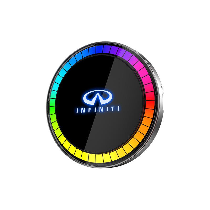 Infiniti Wireless Magnetic Phone Charger with LED Ambient Light for Q50L/QX50/QX60