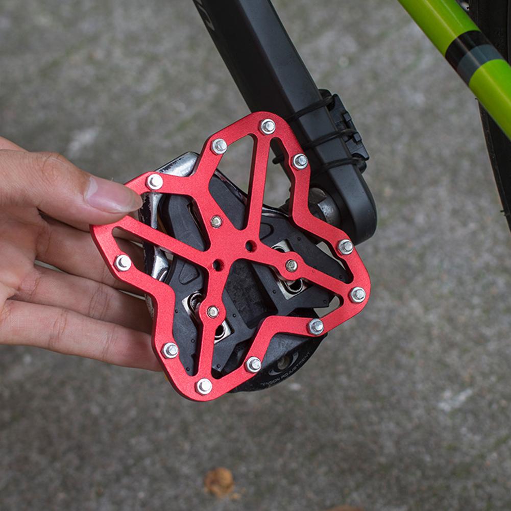 1 Pair Aluminum Alloy Bike Bicyle Large Clipless Pedal Adapters for