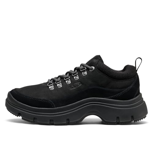 KEEN KOSA OXFORD Women's Sneakers, Black/Black, Size 24.0 cm