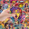 50 Pop Style Graffiti Stickers Skateboard Suitcase Car Decoration Stickers Waterproof Creative Hand Note Stickers