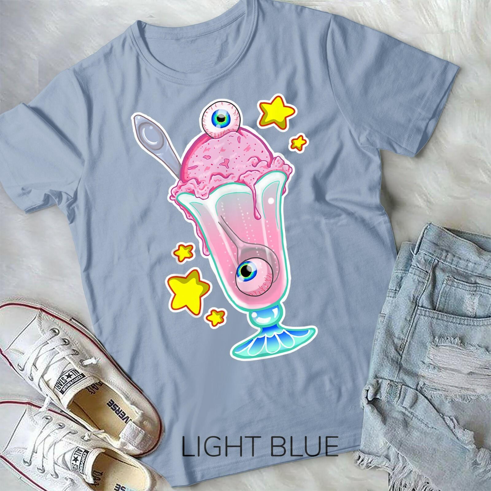Pastel Goth Shirt Funny Goth Shirt Milkshake And Monster Unisex Form T-shirt S
