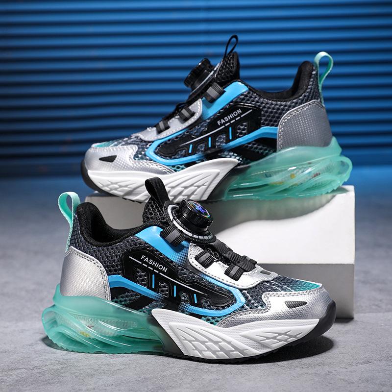 Children's Running Shoes Boys and Girls 2025 Spring and Summer New Mesh Breathable Children's Sports Shoes Boys and Girls Running Shoes