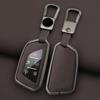 Zinc Alloy Leather Car Key Case Case For Cadillac Escalade Atsl Xt5 Ct5 Xt4 Xt6 Ct4 Ct4-V Xts Ct6 C8 Key Case Car Key Guard Case