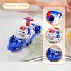 Kids Electric Fire Boat Toy,Kids Ferry Colorful Pretend Play Stimulating Bath Toy Dept