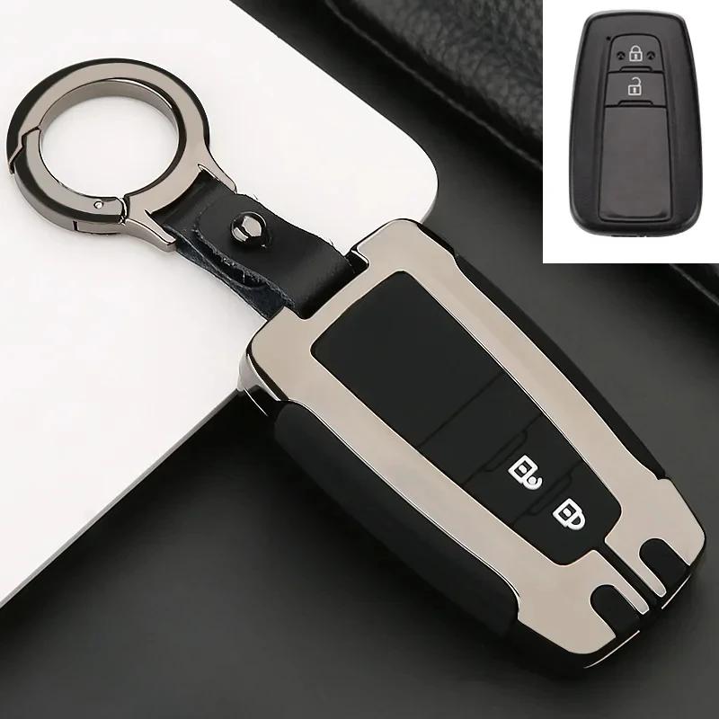 Car Key Case Cover for Toyota Avalon Camry RAV4 Prius CHR C-HR Corolla Land Cruiser Prado Auris Avensis Verso Yaris QG5