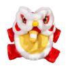 Chinese New Year Pet Costume Dog Cat Outfit Lion Dance Dog Costume Puppy Apparel for Gatherings Spring Festival Photo Prop