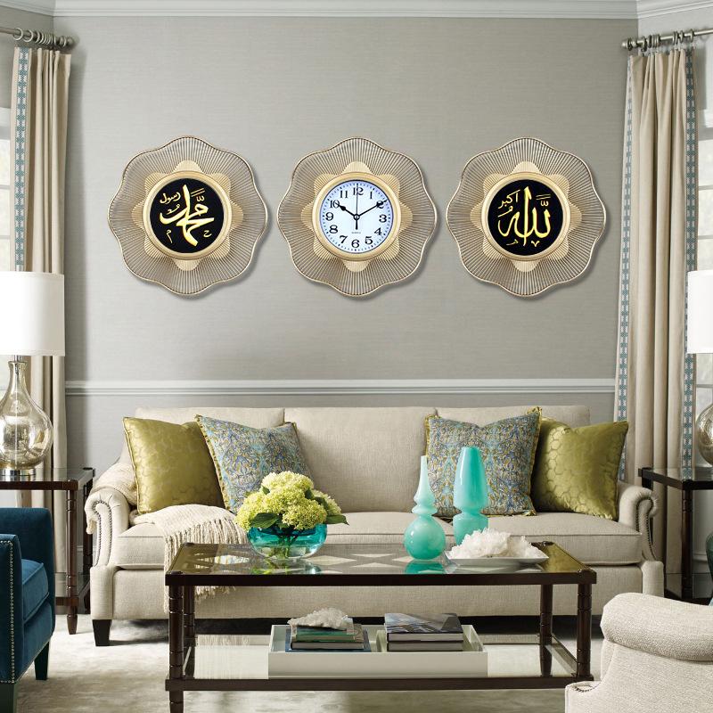 Home Decorative Clock Clock Face Clear Frame Three-dimensional Quartz Clock Modern Light Luxury Travel Time Accurate Wall Clock