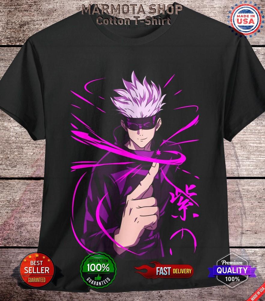 

Gojo Jujutsu Kaisen T-Shirt Satoru Sukuna Anime Japanese Tee Shirt Manga JJK all 4XL