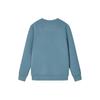 Fila Letter Print Casual Pullover Knit Sweatshirt Men Sweatshirt Dreamy-Blue F11M412207F-BU