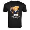 Horse Riding Teddy Bear Jockey Graphic T-Shirt