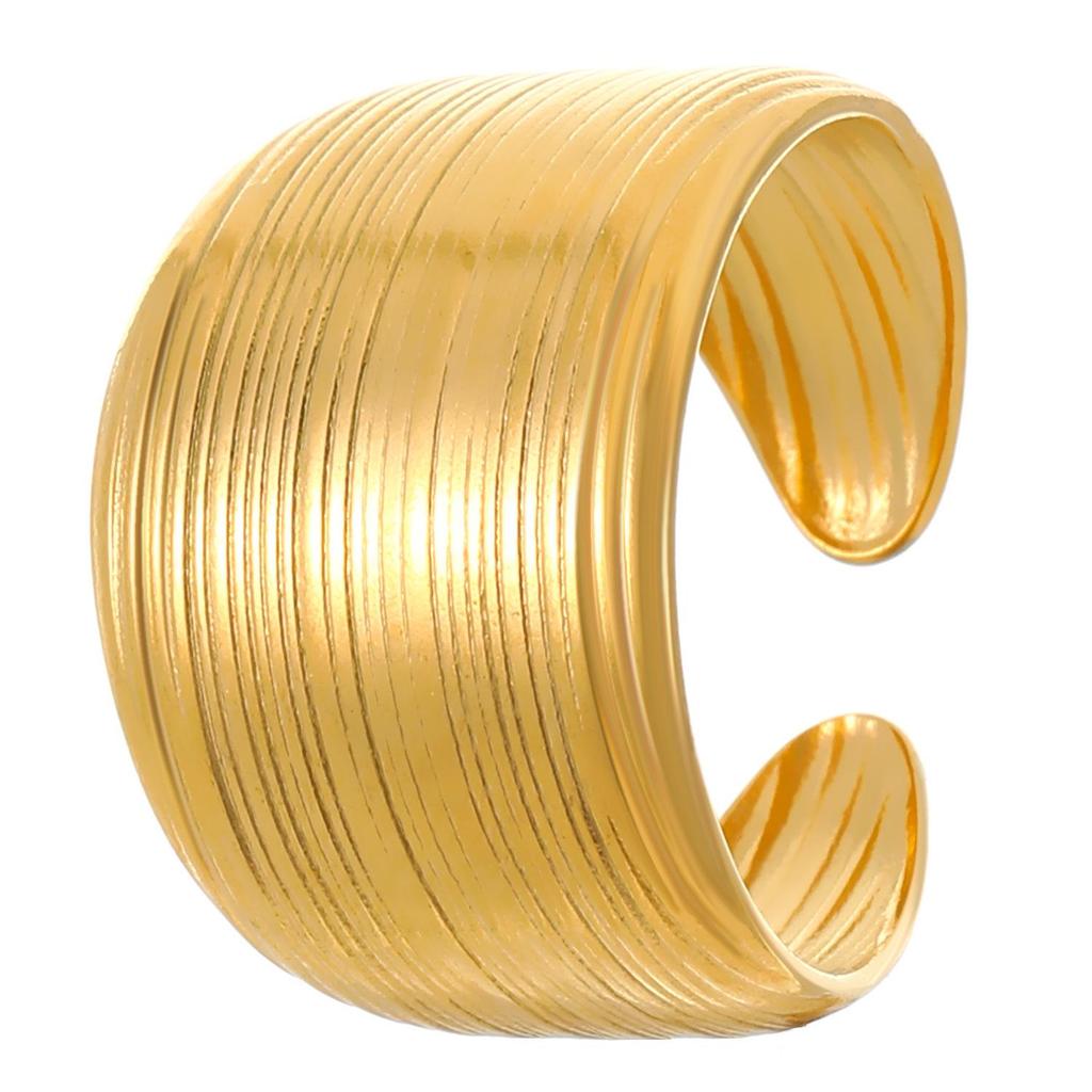 High-End Edelstahl Blumen- & Seestern Offener Ring für Damen