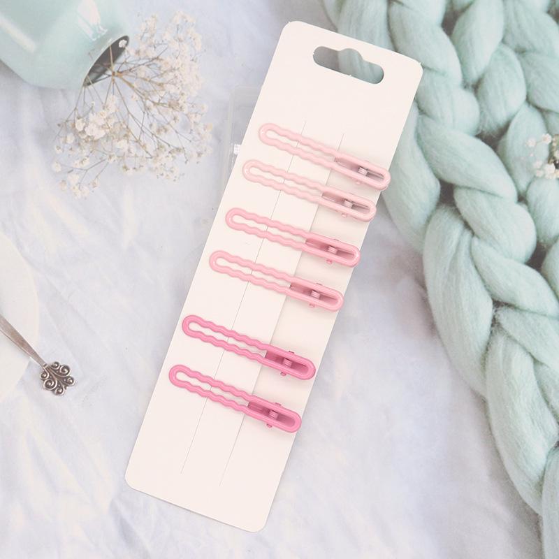 Dopamine Girl Sweet Pink High-End Metal Hair Clip