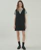 Mot Two-Way Mini Dress-Black