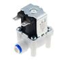 Interruttore di flusso ingresso acqua DC12V 24V lavatrice spazzatrice elettrovalvola solenoide elettrica normalmente chiusa 1/4" magnetico