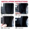 Front Rear Mudguards Mud Flaps Splash Guards For GEELY EX5 2026 2024 2025 Fender Wheels Car Accessories 4Pcs MudFlaps